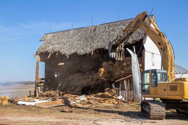 Barn Demolition in Fort Collins