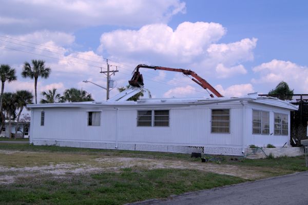 Mobile Home Demolition in Fort Collins