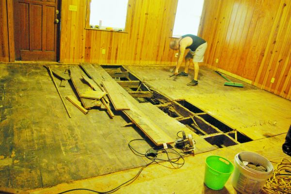 Subfloor Demolition in Fort Collins