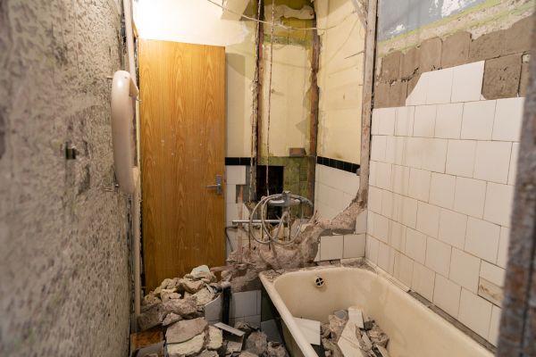 Shower Tile Demolition in Fort Collins