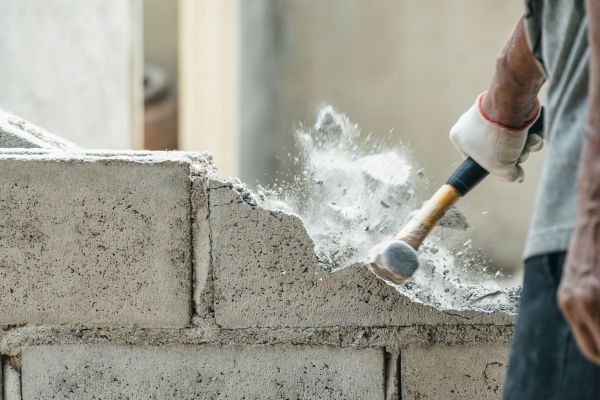 Block Wall Demolition in Fort Collins